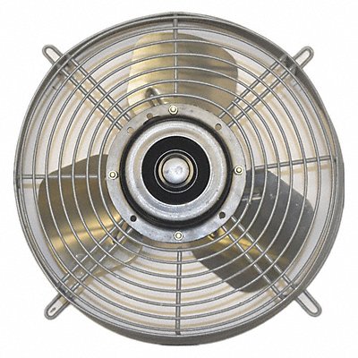 DAYTON 484X53 Guard-Mounted ExtFn 12In Bld Alum 115 V