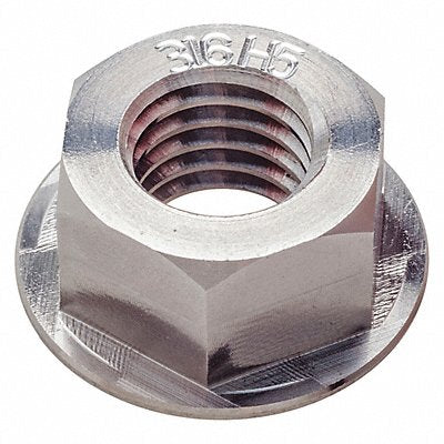 AMPG ZNF61658F Flanged Nut 316H5 SS 1 1/16x13/16in Fine 1PK
