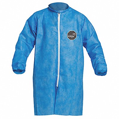DUPONT PB271SBULG003000 K7320 Laboratory Coat L Blue ProShield(R) PK30