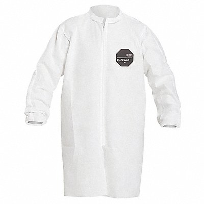 DUPONT PB271SWH4X003000 K7320 Laboratory Coat 4XL White ProShield(R) PK30