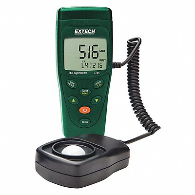 EXTECH LT45NISTL LightMeter  +/-3%Light ACC  FullSize