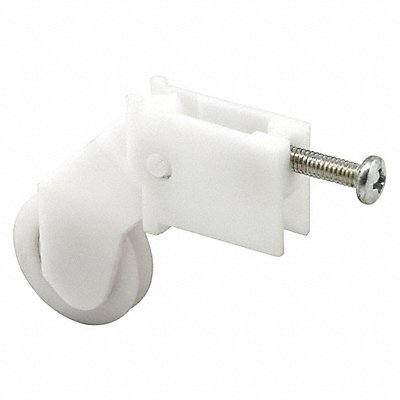 PRIME-LINE B645 Roller Assembly 5-13/32 Lx3-3/4 W Wht PR