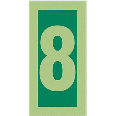 CONDOR 486G35 IMO Safety Sign 6x3in Vinyl