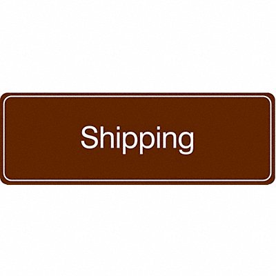 CONDOR 486G93 Facility Sign 3 in x 9 in Acrylic