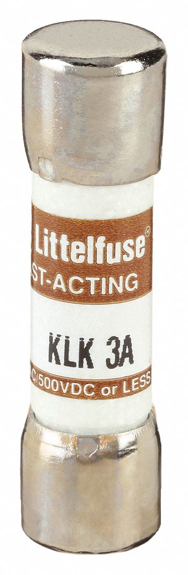 LITTELFUSE KLK003 Fuse Midget 3A KLK Series