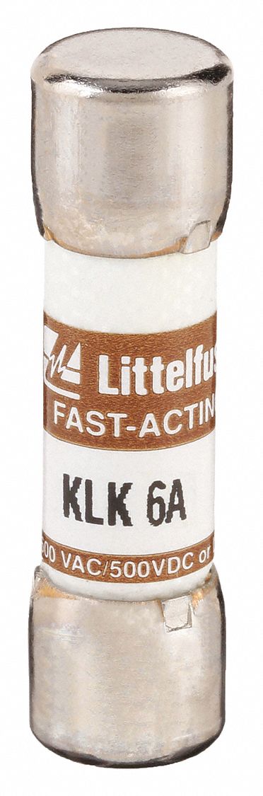 LITTELFUSE KLK006 Fuse Midget 6A KLK Series
