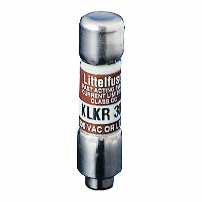 LITTELFUSE KLKR750 Fuse Class CC 3/4A KLKR Series