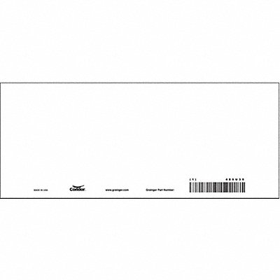 CONDOR 486U39 Safety Sign 4.25in x 10.25in Alum PK10