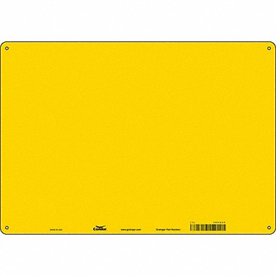 CONDOR 486U52 Safety Sign 14 inx20 in Aluminum