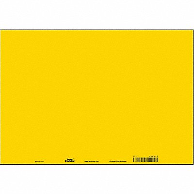 CONDOR 486U72 Safety Sign 14 inx20 in Vinyl