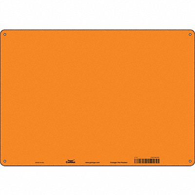 CONDOR 486U85 Safety Sign 14 inx20 in Aluminum