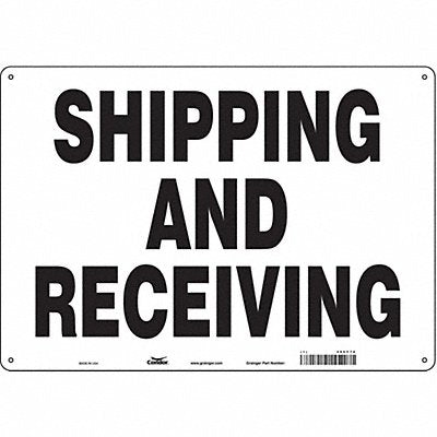 CONDOR 486Y76 K1780 Safety Sign 14 inx20 in Polyethylene