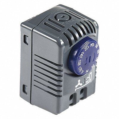 WIEGMANN TANO14176F Thermostat 2-23/64 H 1-35/64 W Grey