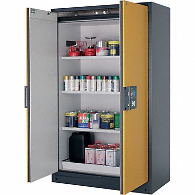 DENIOS/ASECOS M318020 Fire Rated Flammable Cabinet 75gal 76.9