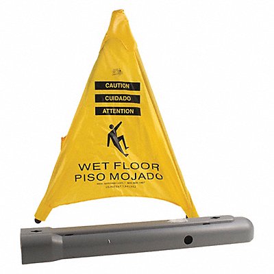 SPILL MAGIC 220SC Pop Up Safety Cone Yellow 22 1/4 in H