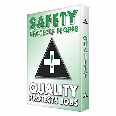 CONDOR 487D70 Safety Sign 24 in Aluminum