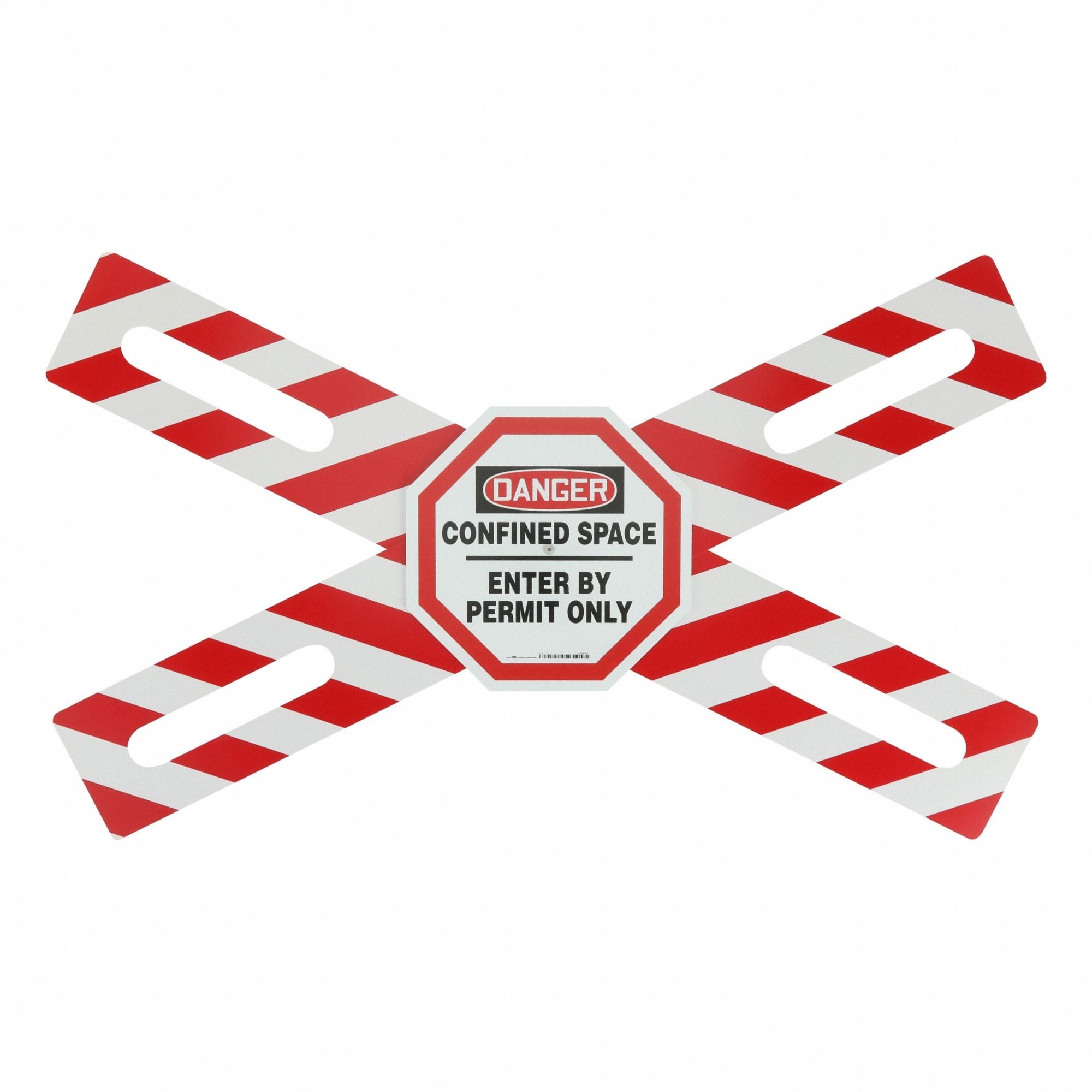 CONDOR 487D79 Confined Space Entry Barrier 42x42in PC