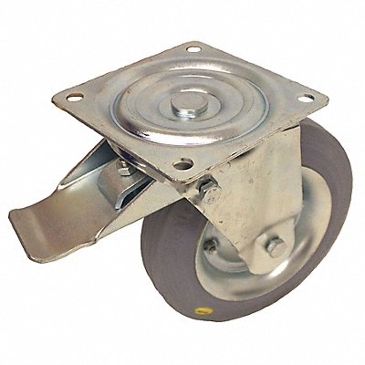 GRAINGER LRD250KSTVLI Flat Free Plate Castor Swivel 770 lb.