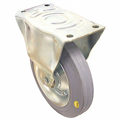 GRAINGER BRD250KVLI Plate Castor w/ Flat Free Rigid 990 lb.