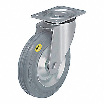 GRAINGER LRD200KVLI Flat Free Plate Castor Swivel 770 lb.