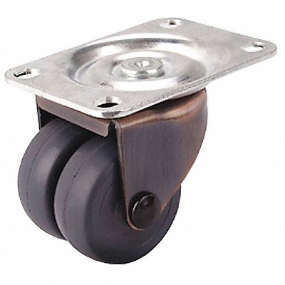 GRAINGER P9SHR020GPAF Standard Plate Castor Swivel 210 lb.