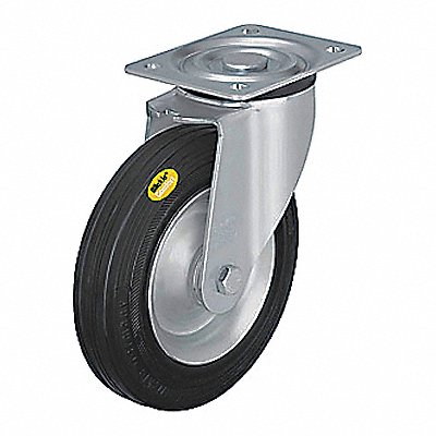 GRAINGER LRD200K Plate Castor w/ Flat Free Swivel 770 lb.