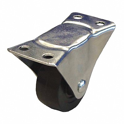 GRAINGER P2RR025GP Standard Plate Castor Rigid 175 lb.