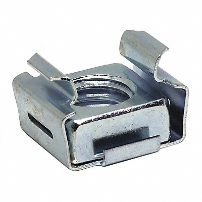 GRAINGER ADVD794110323B Spring Nut Znc #10-32 .105x.49in PK25