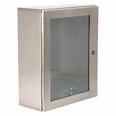 WIEGMANN N412202008WSSC Enclosure 20.00 H 20.00 W Silver