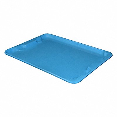 TOTELINE 7807185268 Lid Blue Fiberglass Reinforced Composite 27 1/2 in