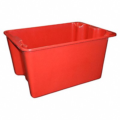 TOTELINE 7807085280 Stacking and Nesting Container Red Solid FRC