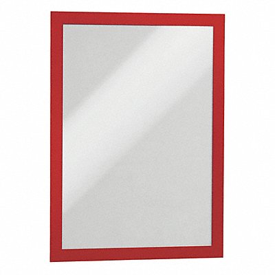 GRAINGER 476803 Sign Holder 8-1/2 x 11 PVC PK2