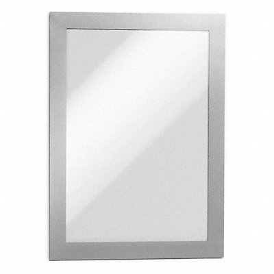 GRAINGER 491323 Sign Holder 5-1/2 x 8-1/2 PVC PK2