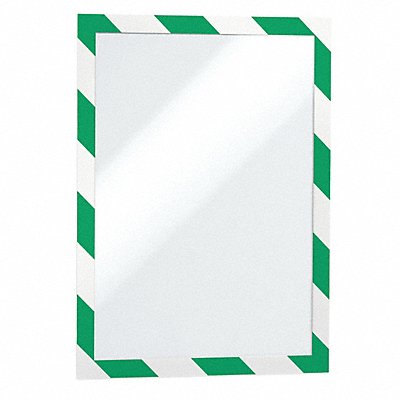 GRAINGER 4770131 Sign Holder 8-1/2 x 11 PVC PK2