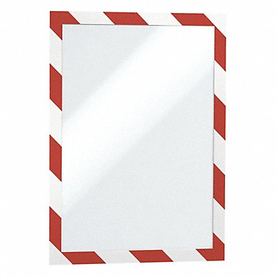 GRAINGER 4770132 Sign Holder 8-1/2 x 11 PVC PK2