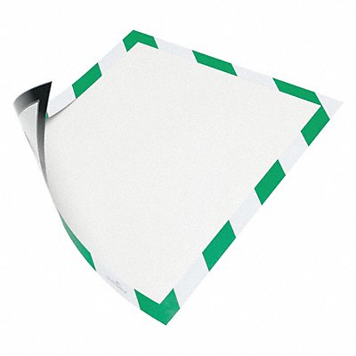 GRAINGER 4772131 Sign Holder 8-1/2 x 11 PVC PK2