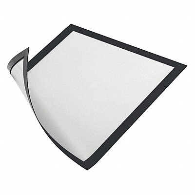 GRAINGER 477101 Sign Holder 8-1/2 x 11 PVC PK2