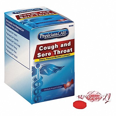 GRAINGER 90306 Cough Drops Lozenge 50 x 1 7.6mg PK50