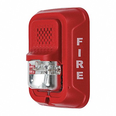 SYSTEM SENSOR P4RL Horn Strobe Marked Fire Wall or Ceiling