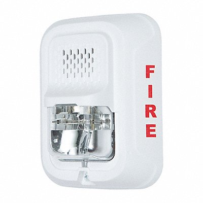 SYSTEM SENSOR P4WL Horn Strobe Marked Fire Wall or Ceiling