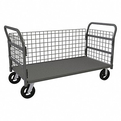DURHAM MFG W3SPT30603818MR95 Wire Cart 30 Shelf Width 60 Shelf L
