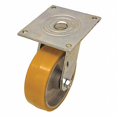 GRAINGER P21RUA050R15 Standard Plate Castor Rigid 1100 lb.