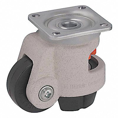 GRAINGER HRPPOA63G Leveling Plate Castor Swivel 1100 lb.