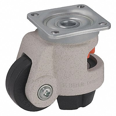 GRAINGER HRPPOA72G Leveling Plate Castor Swivel 1650 lb.