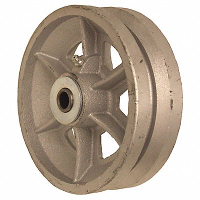 GRAINGER PC040X020050RVG1 Iron Tread Wheel 4 700 lb.