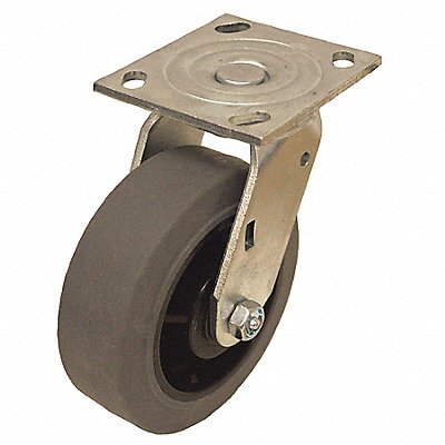 GRAINGER P21SPRP050R14EL Standard Plate Castor Swivel 350 lb.
