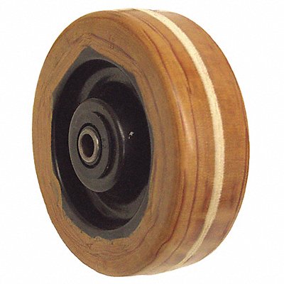 GRAINGER PLPH060X020050R Impact-Resistant Phenolic Tread Wheel 6