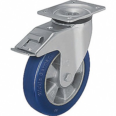 GRAINGER LKALBS125K1FI Standard Plate Castor Swivel 770 lb.