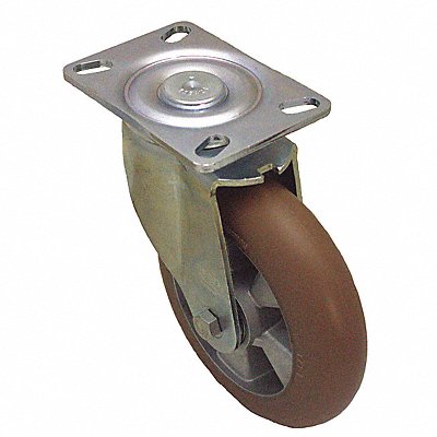 GRAINGER LHALB200K16CO Standard Plate Castor Swivel 1750 lb.