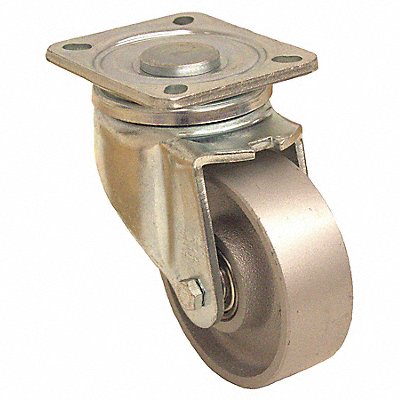 GRAINGER LHG100K1 Standard Plate Castor Swivel 880 lb.